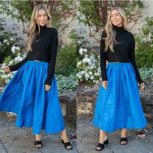 NWT Free people Emilia Full Skirt